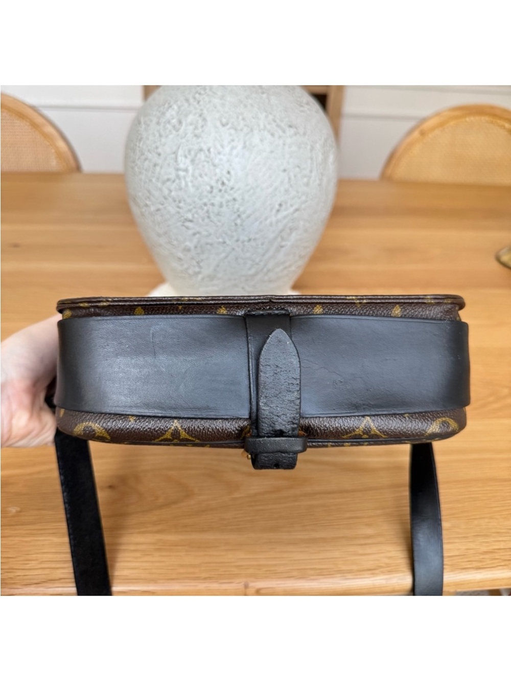 ✅AUTH✅LOUIS VUITTON CARTOUCHIERE MM CROSSBODY BAG - Picture 8 of 13